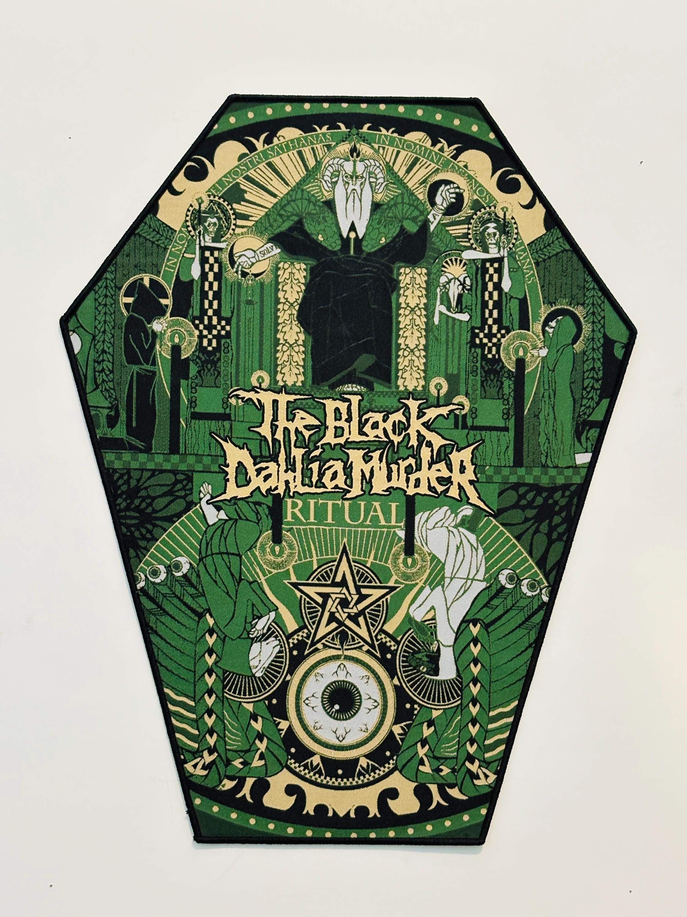 EXTREMELY RARE the Black Dahlia Murder - Ritual BLACK Border Woven Back  Patch Officially Licensed Sold Out Direct as Pictured, Just Look ! - Etsy  Israel, image size:2250x3000