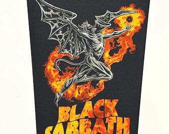 Black Sabbath - Supernaut BLACK Border Licensed Woven Back Patch