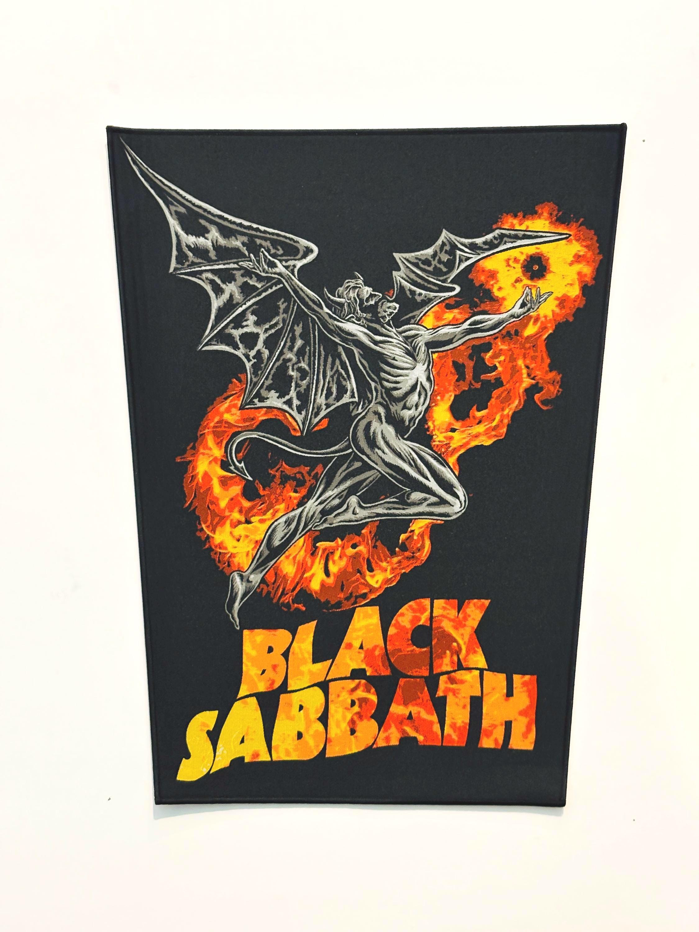 Black Sabbath - Supernaut BLACK Border Licensed Woven Back Patch
