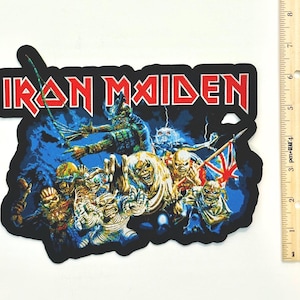 Iron Maiden - Evolution Oversized Laser-Cut Woven Shape Patch Officially Licensed NEW Sold Out Direct