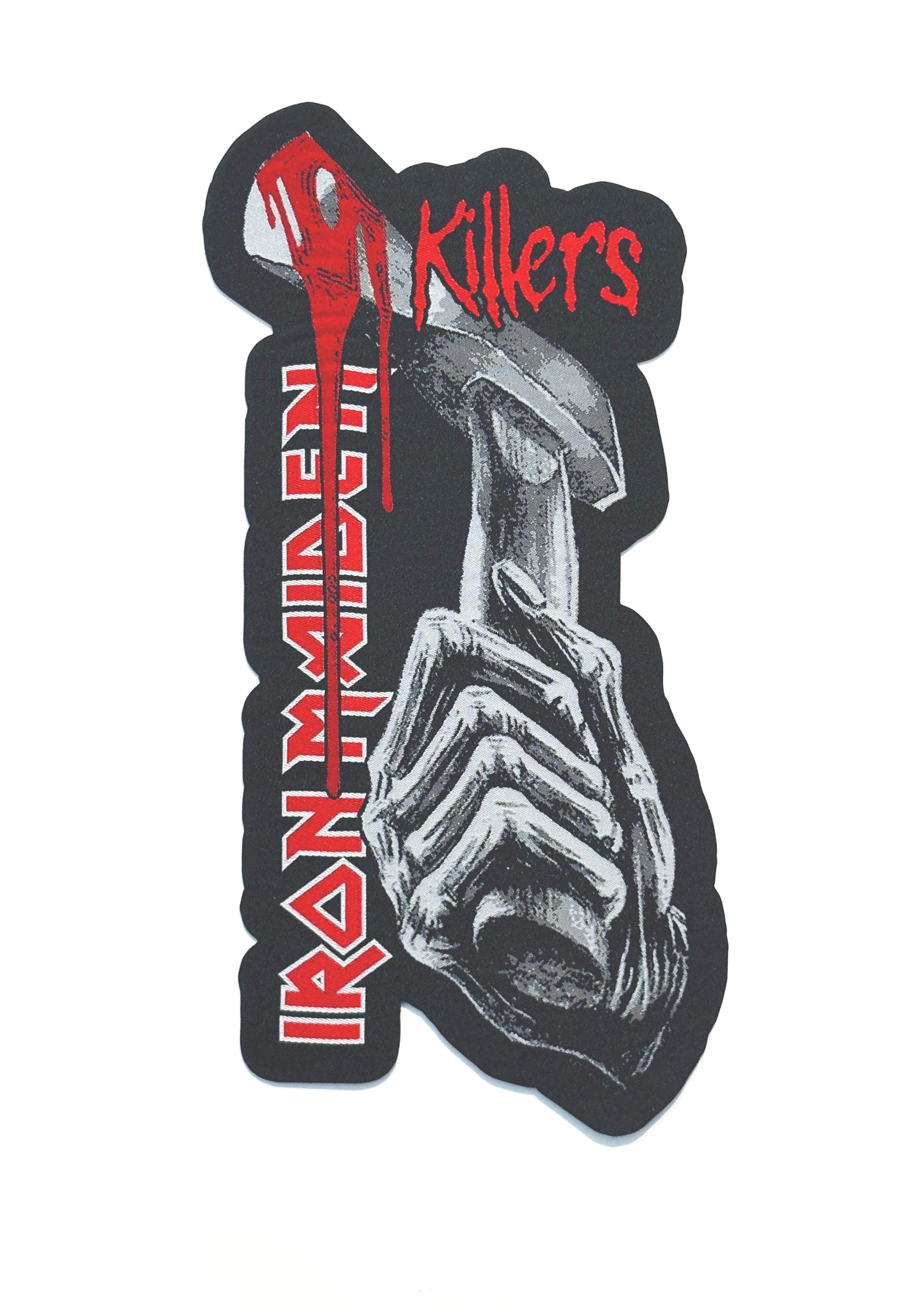 Iron Maiden - Killers (AXE) Oversized Woven Patch Officially