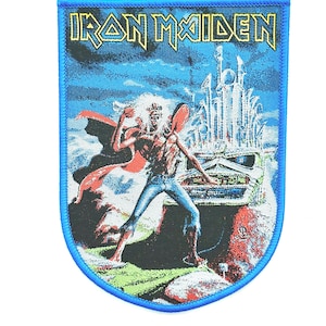 Iron Maiden - Phantom of the Opera BLUE Border officieel gelicentieerde geweven patch Nieuw UITVERKOCHT Direct