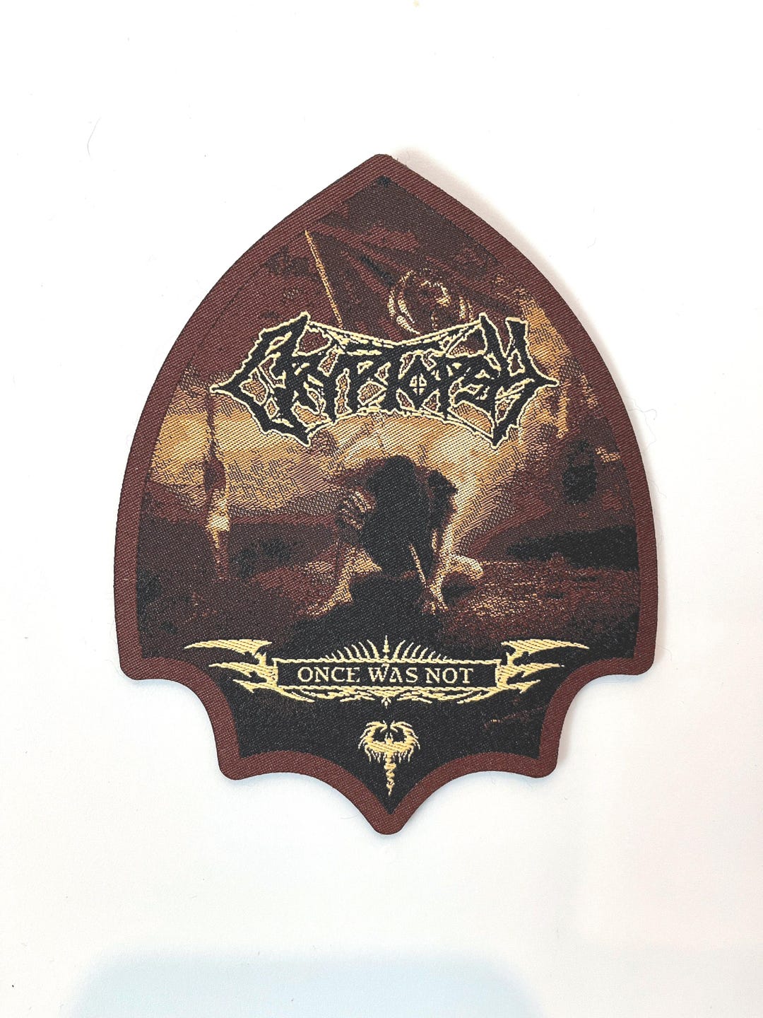 Cryptopsy - Once Was Not BROWN Border Officially Licensed Woven Patch ...