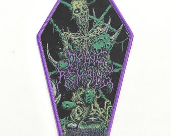 Cryptopsy - None So Vile ブラックボーダー織りバックパッチ 公式