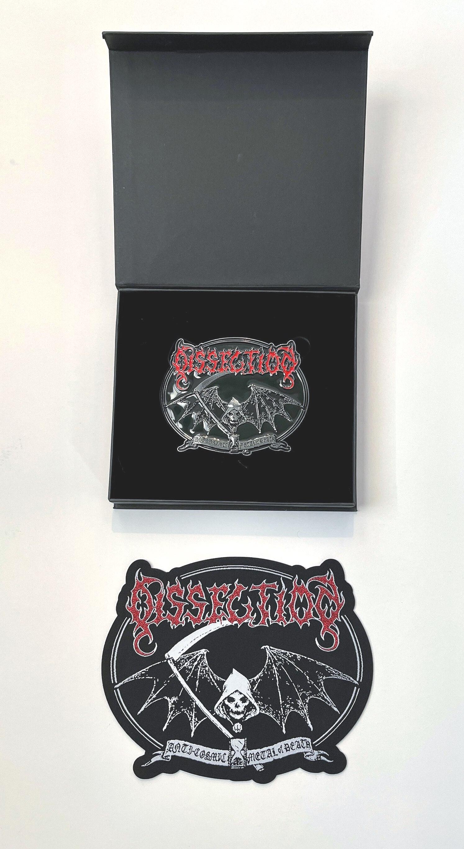DISSECTION - Maha Khali Black Belt Buckle #28/30 Limited Edition