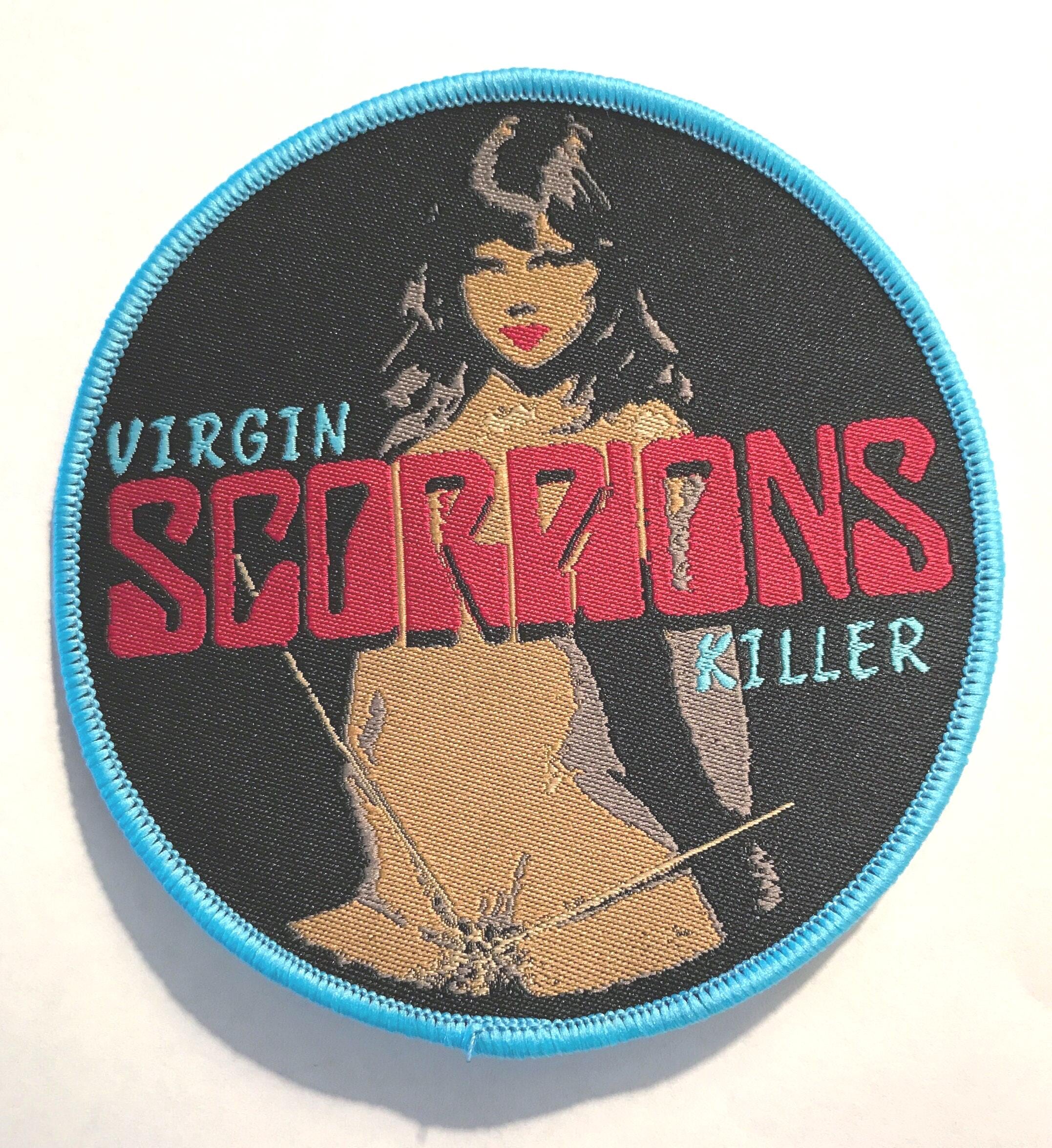Scorpions Virgin Killer Woven Patch Limited Edition Only 60