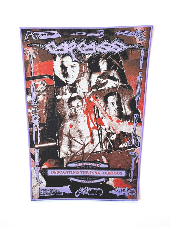 Carcass - Necroticism - Descanting the Insalubrious PURPLE Border