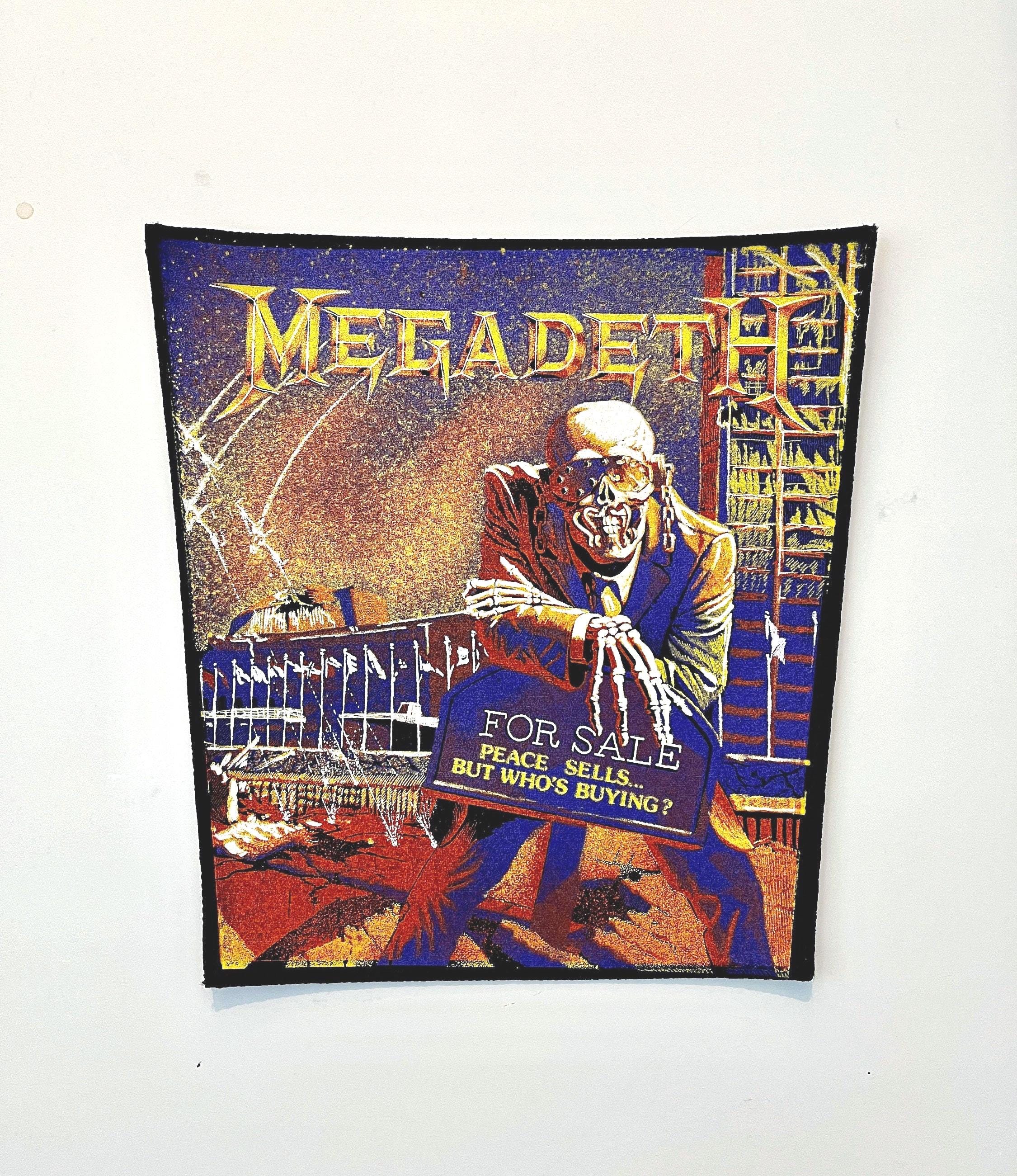 Megadeth Peace Sells But Who's Buying 1987 JAPAN Vintage
