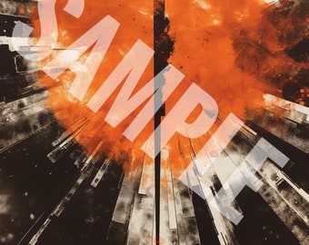 Orange Burst
