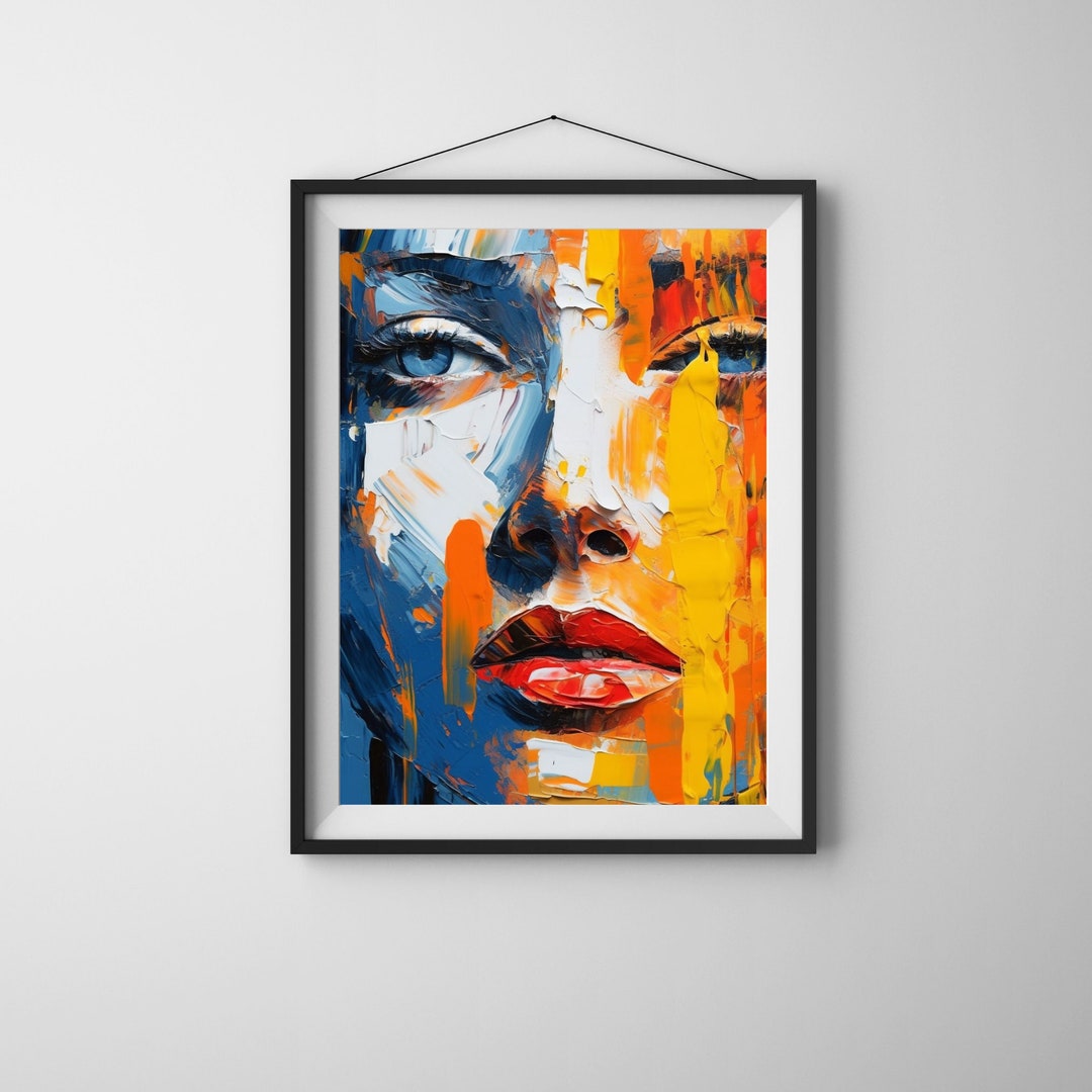 Inspirational Art Printable Colorful Abstract Artwork Etsy