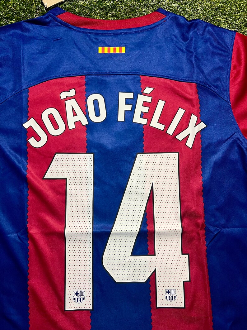 F.C. Barcelona Joao FELIX 14 2024 Home Jersey Men's Etsy