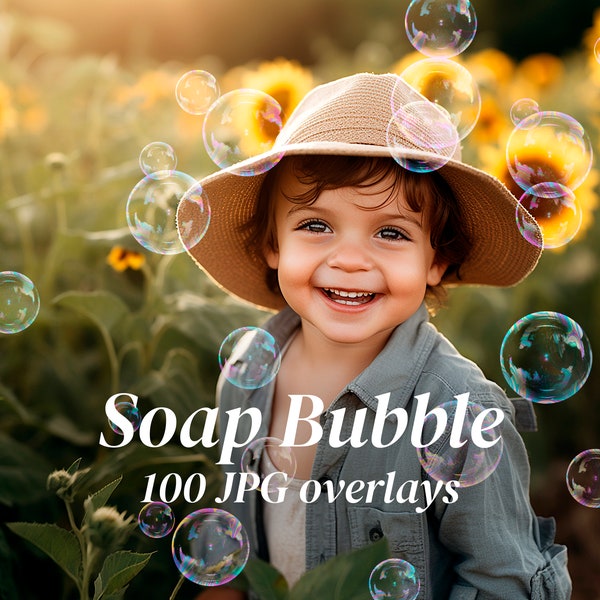 100 Realistic Soap Bubble Overlays Floating Bubbles Soap Bubbles Photoshop Overlays Blowing Bubbles Transparent JPG Photoshop Overlay