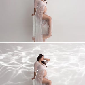 50 Mylar Reflection Digital Overlay Maternity Foil Light Effects for Photoshop Overlay Glow Strip Studio Backdrops Fine Art Textures JPG image 3