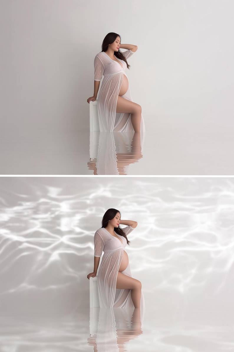 50 Mylar Reflection Digital Overlay Maternity Foil Light Effects for Photoshop Overlay Glow Strip Studio Backdrops Fine Art Textures JPG image 3