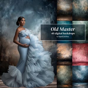 40 Old Master Backdrops Maternity Background Fine Art Textures Portrait Studio Backcdrop Photography Digital Backgrounds Textures Overlays