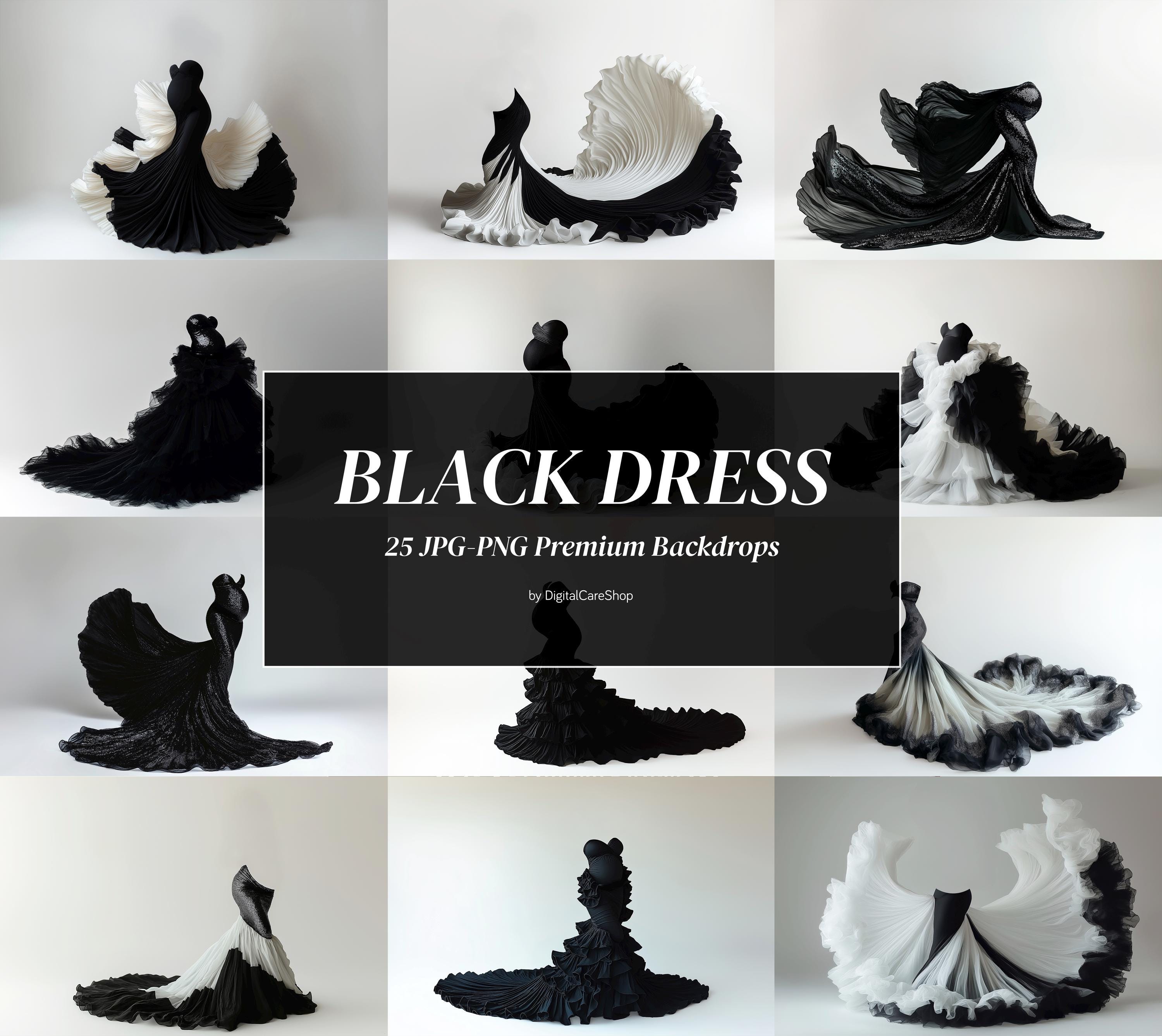 Babydoll Dress Black - Etsy