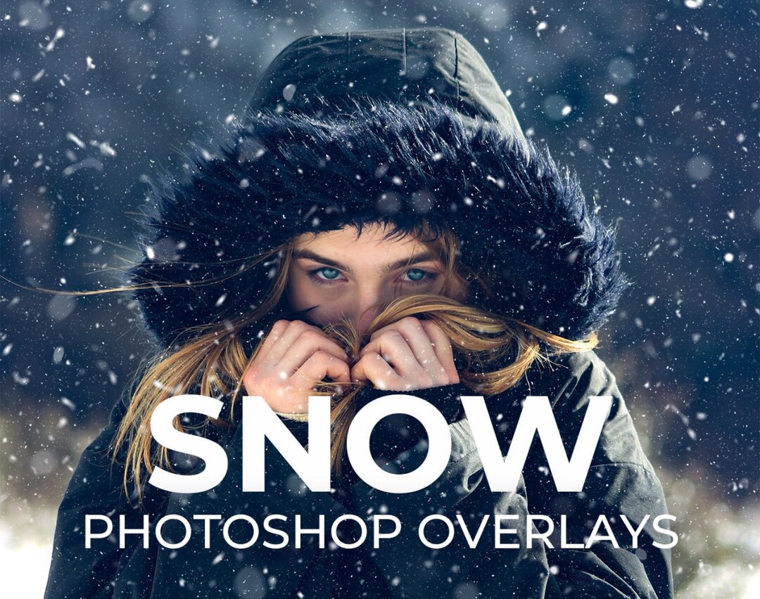 60 PNG Realistic Snow Textures Snow Overlays Digital Backdrop Weather ...