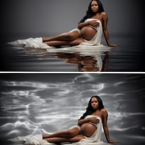 50 Mylar Reflection Digital Overlay Maternity Foil Light Effects for Photoshop Overlay Glow Strip Studio Backdrops Fine Art Textures JPG image 5