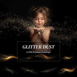 65 Gold Glitter Overlays Blowing Glitter Bokeh Effect Glitter Bokeh Dust Blowing Gold Bokeh Glitter Photo Overlay Maternity Backdrops JPG