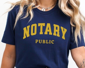 Notary Public Tshirt, Women's Loan Signing Agent Tee, Gift for Notary, Mobile Notary Marketing Apparel, Mens Notary Shirt, LSA T-shirt