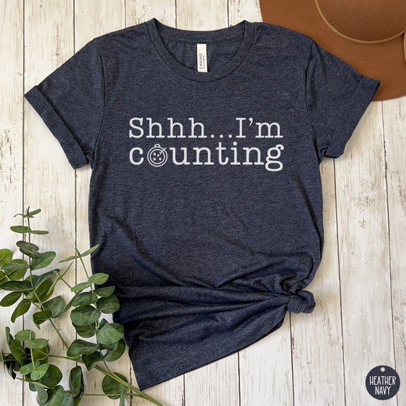 Funny Cross Stitching Shirt, Cute Cross-Stitch Shirt for Women, I'm Counting Tee, Gift for Cross Stitcher, Crafty Mom Gift, Gift for Crafter