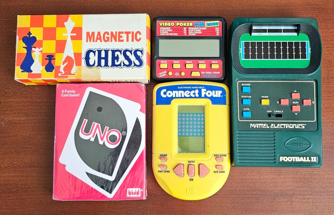 Hand Held Electronic, and Card Games Etsy