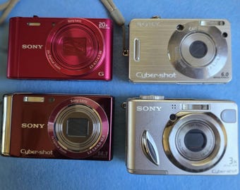 Vintage Digital Sony Cameras