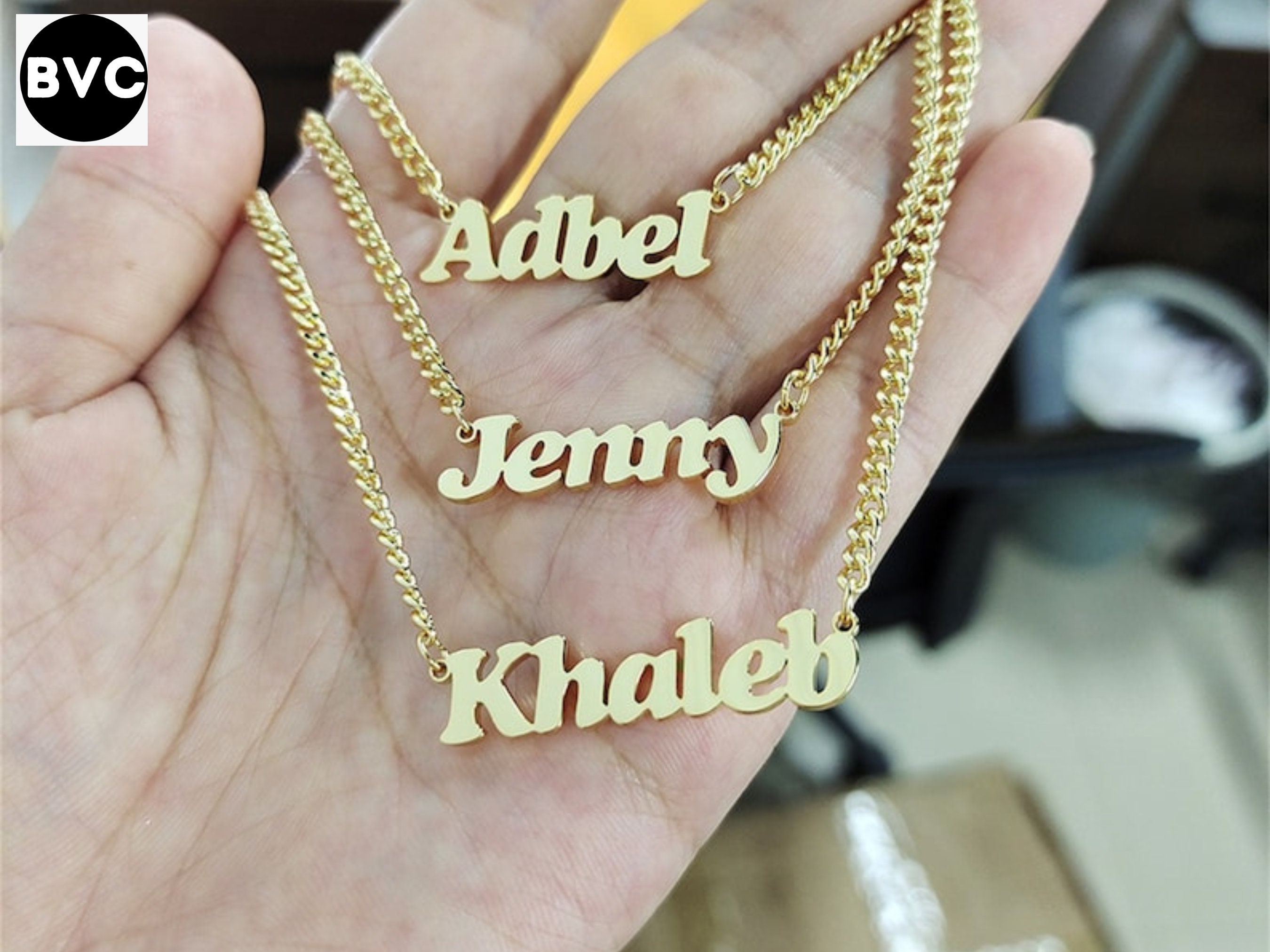 Custom Name Necklace,men Name Necklace,name Plate Necklace,gold Name Necklace,personalized