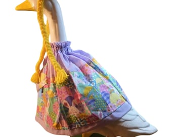 22-28 Zoll Porch Goose Osterei Kleid mit Hut mit Zöpfen