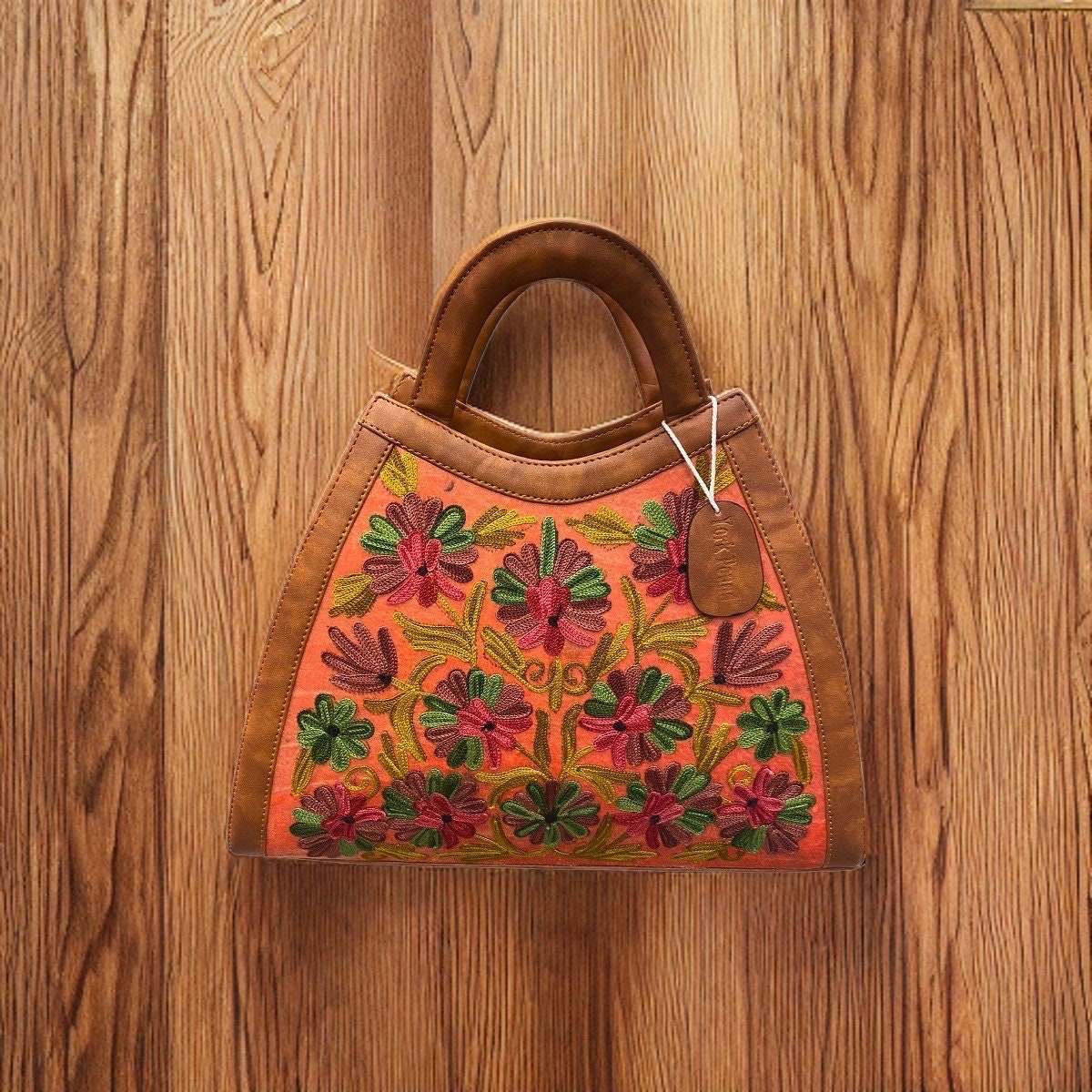 Handcrafted Pouch With Kashmiri Embroidery – MeherKriti