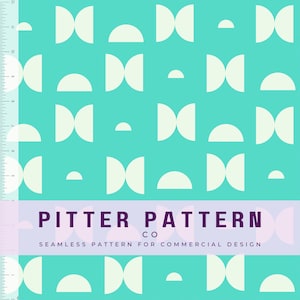 Retro Mints  | Geometric Seamless Pattern | Repeating Tile Design | Commercial Use Fabric Print Wallpaper Graphics Digital Download JPEG
