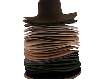 Exquisite Premium Rabbit Fur Capeline 180 gr. for Hat Design 100% RABBIT FUR - Assorted Colors, High Durability