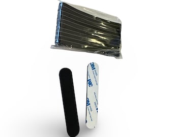 Hat Size Reducers – 10 Black Foam Adhesive Strips | Easy Fit for Wool, Straw, or Caps