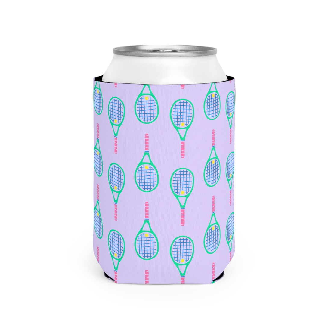 Tennis Koozie Tennis Gift Tennis Drink Tennis Etsy