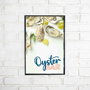 Oyster Bar Promo Poster 11 x 17 Printable Download
