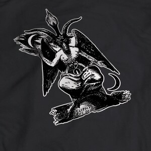 Satan Graphic T-Shirt/Satanic Pagan T-Shirt/ Occult Red Devil Tarot Card/Wiccan Witchcraft magic t-shirt/Unisex Short Sleeve