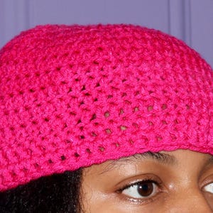 Crochet Skull Beanie