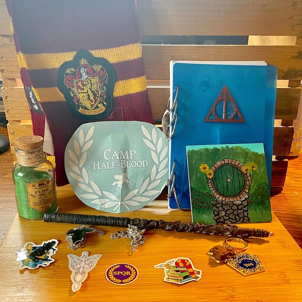 Fantasy Mystery Box,  Fandom Mystery Box, Harry Potter Mystery Box, LOTR Mystery Box, Percy Jackson Mystery Box