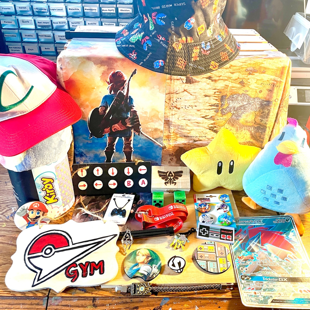 Gaming Mystery Box, Gamer Mystery Box, Video Game Mystery Box, Classic