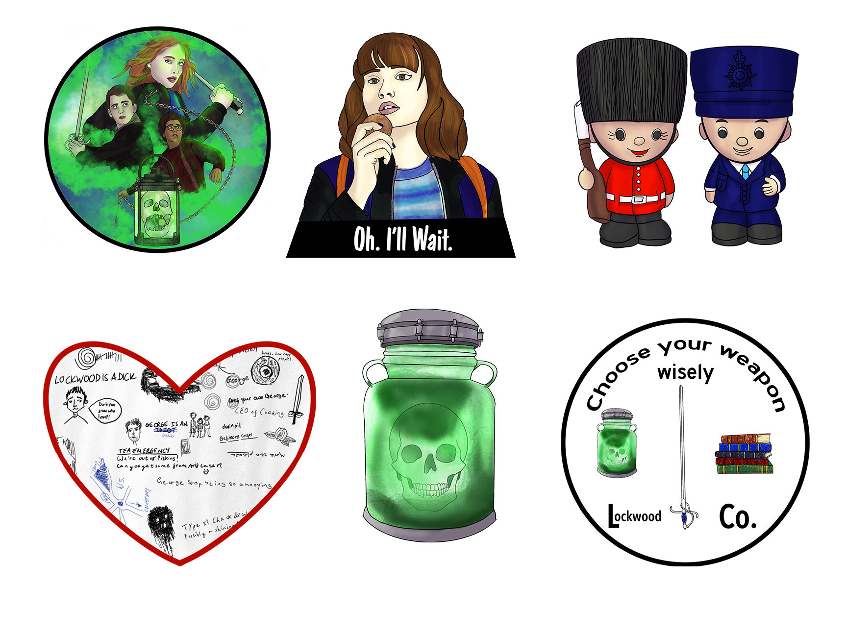 Lockwood and Co Sticker, Lockwood and Co, Laptop Stickers, Water Bottle