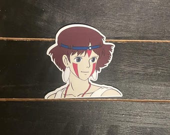 Studio Ghibli Stickers, totoro,, howl's moving castle, Mononoke, spirited away, totoro, Kiki, Castle in the Sky, Water Bottle Stickers