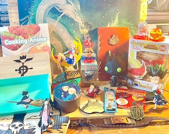 Animation Mystery Box, Anime Mystery Box, ATLA Mystery Box, Miyazaki Mystery Box, Fandom Mystery Box