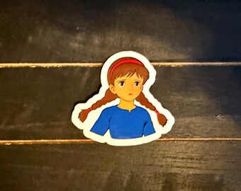 Studio Ghibli Stickers, totoro,, howl's moving castle, Mononoke, spirited away, totoro, Kiki, Castle in the Sky, Water Bottle Stickers