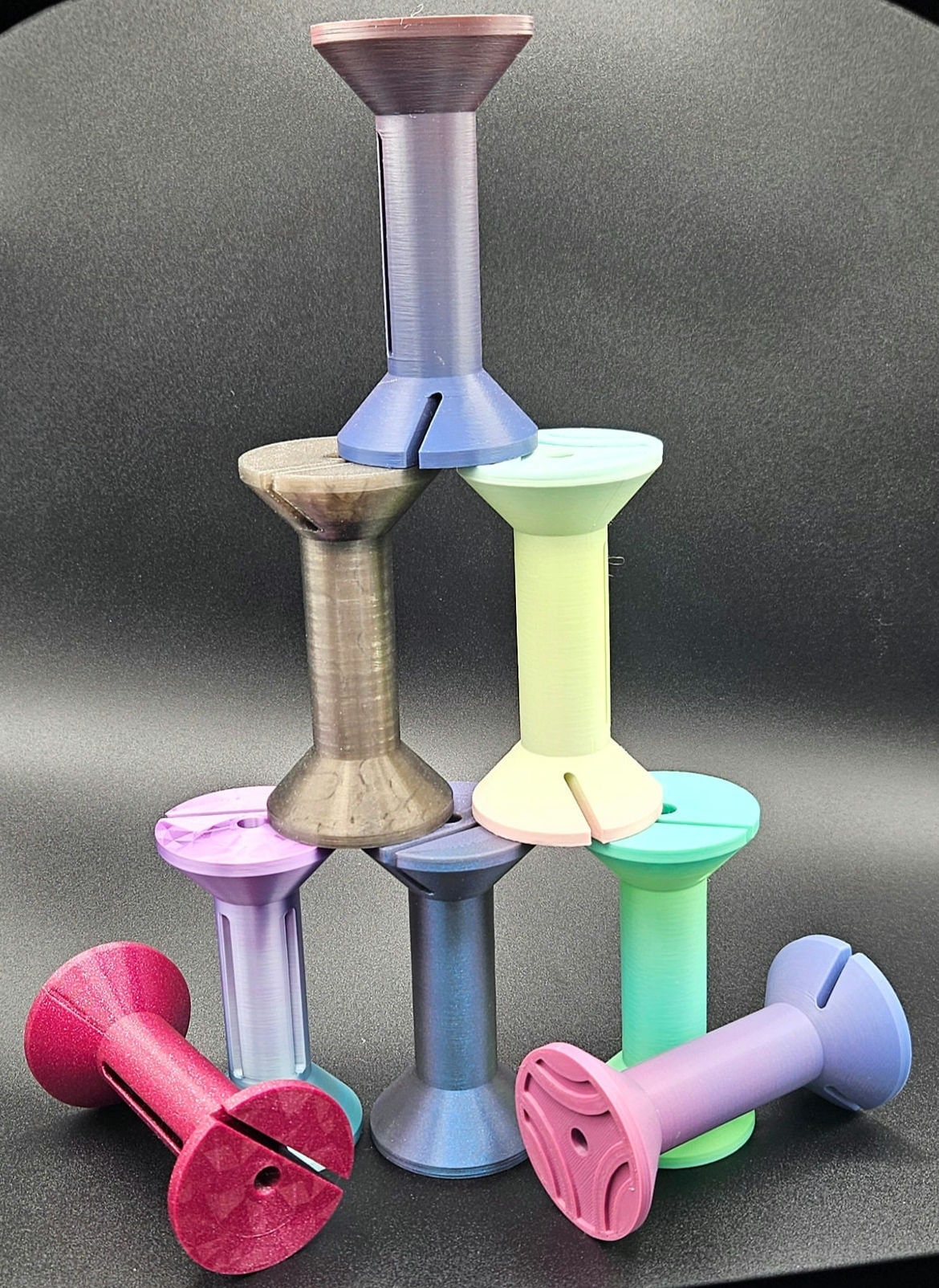 Wife's Favorite Quilt Binding Spool Holder, Quilting & Sewing Accessories, DIY 3D Printed Supplies, Custom Gift