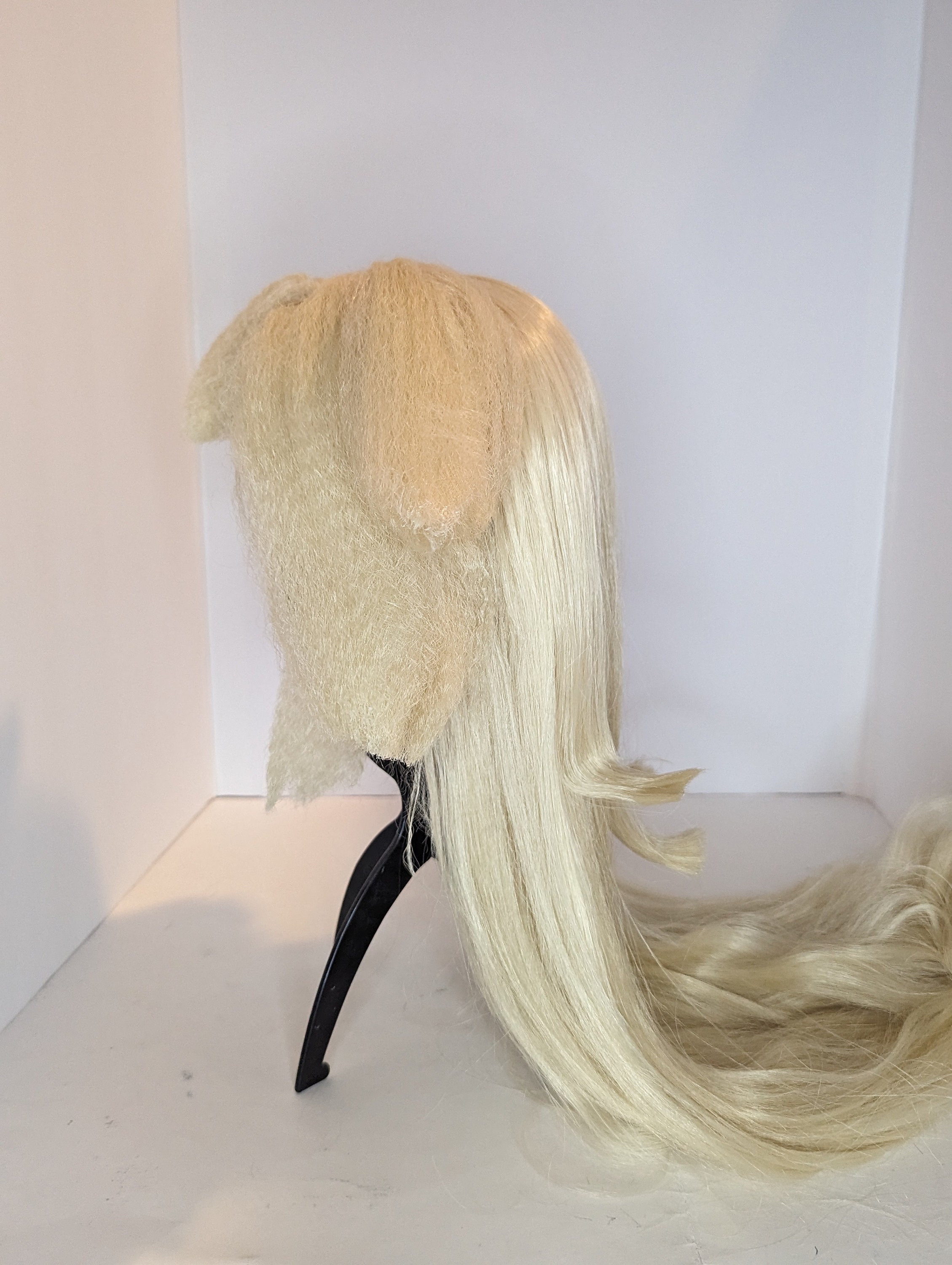 Styled Blonde Princess Peach Wig Mario Etsy
