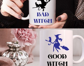 Rogue + Wolf Taza De Café Grande Ouija Con Accesorios Góticos De Bruja