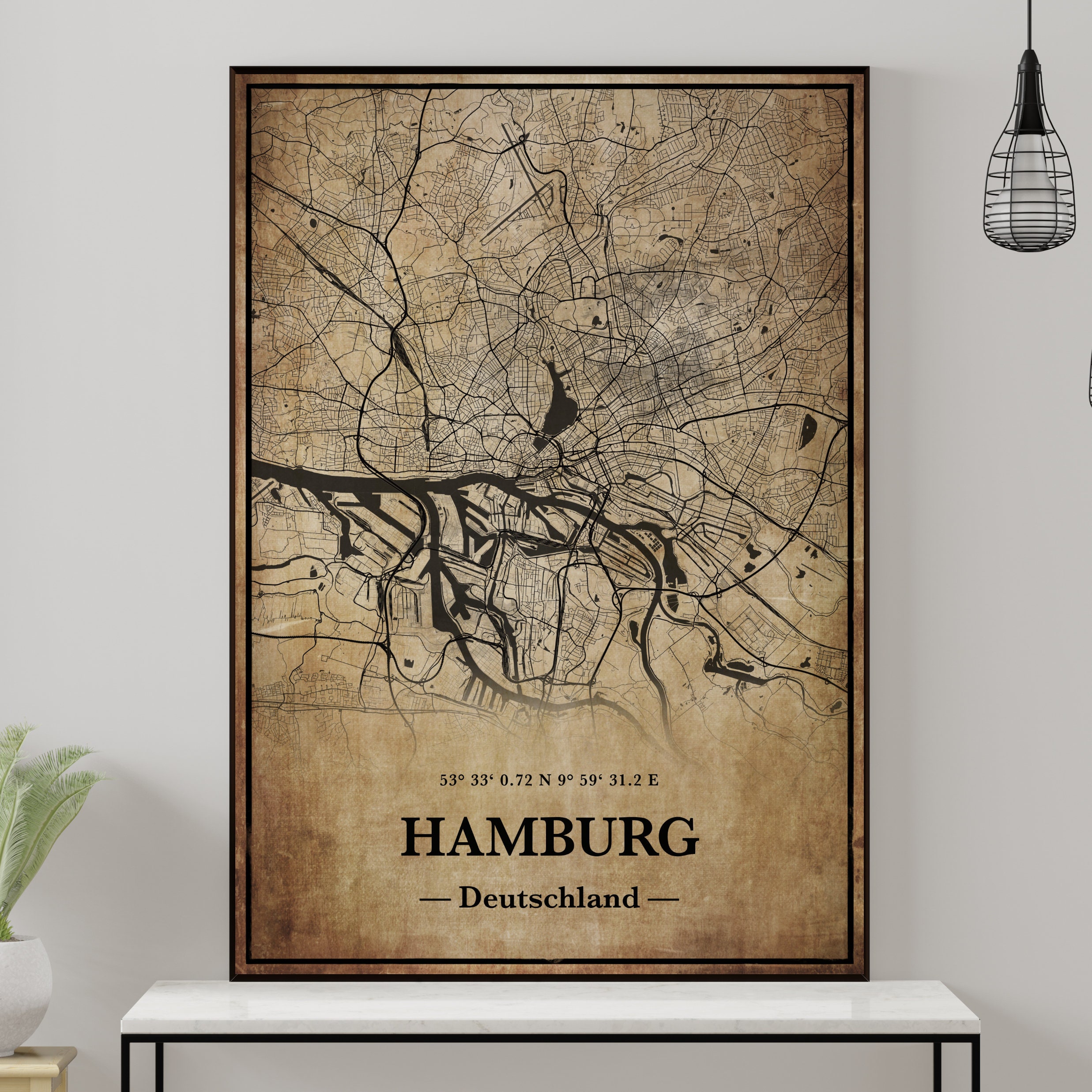 Hamburg stadtplan