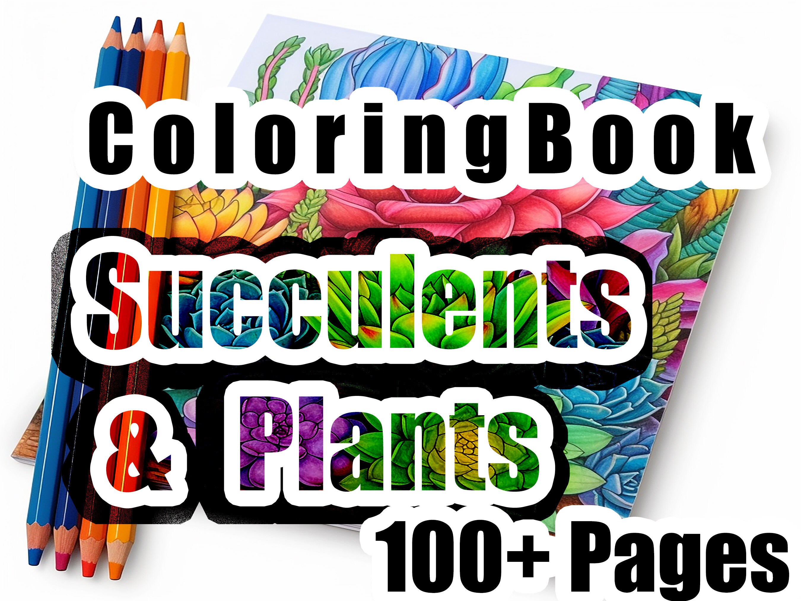 Coloring Book for Adults Digital Coloring Book PDF Coloring Book for ...