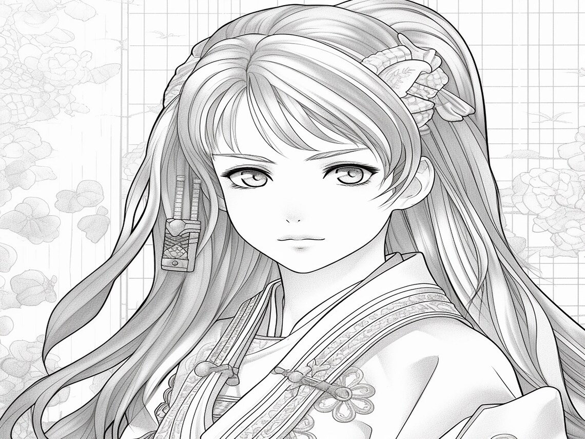 Coloring Book for Adults Digital Coloring Book PDF Coloring Book for