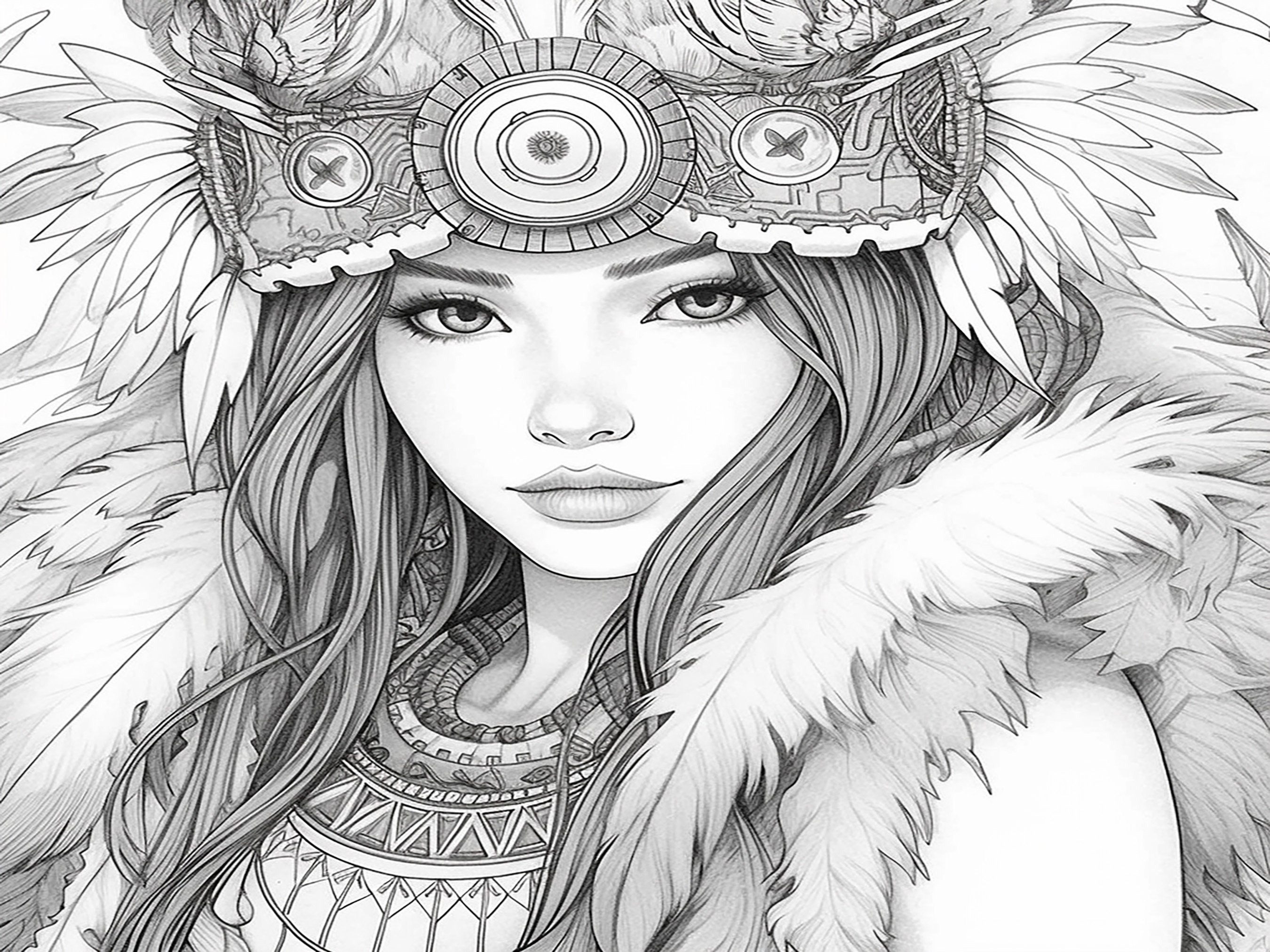 Coloring Book for Adults Digital Coloring Book PDF Coloring Book for